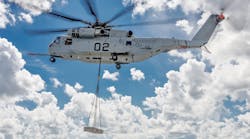 The first Sikorsky CH-53K helicopter, the most powerful helicopter ever developed, has been delivered to the U.S. Marine Corps.