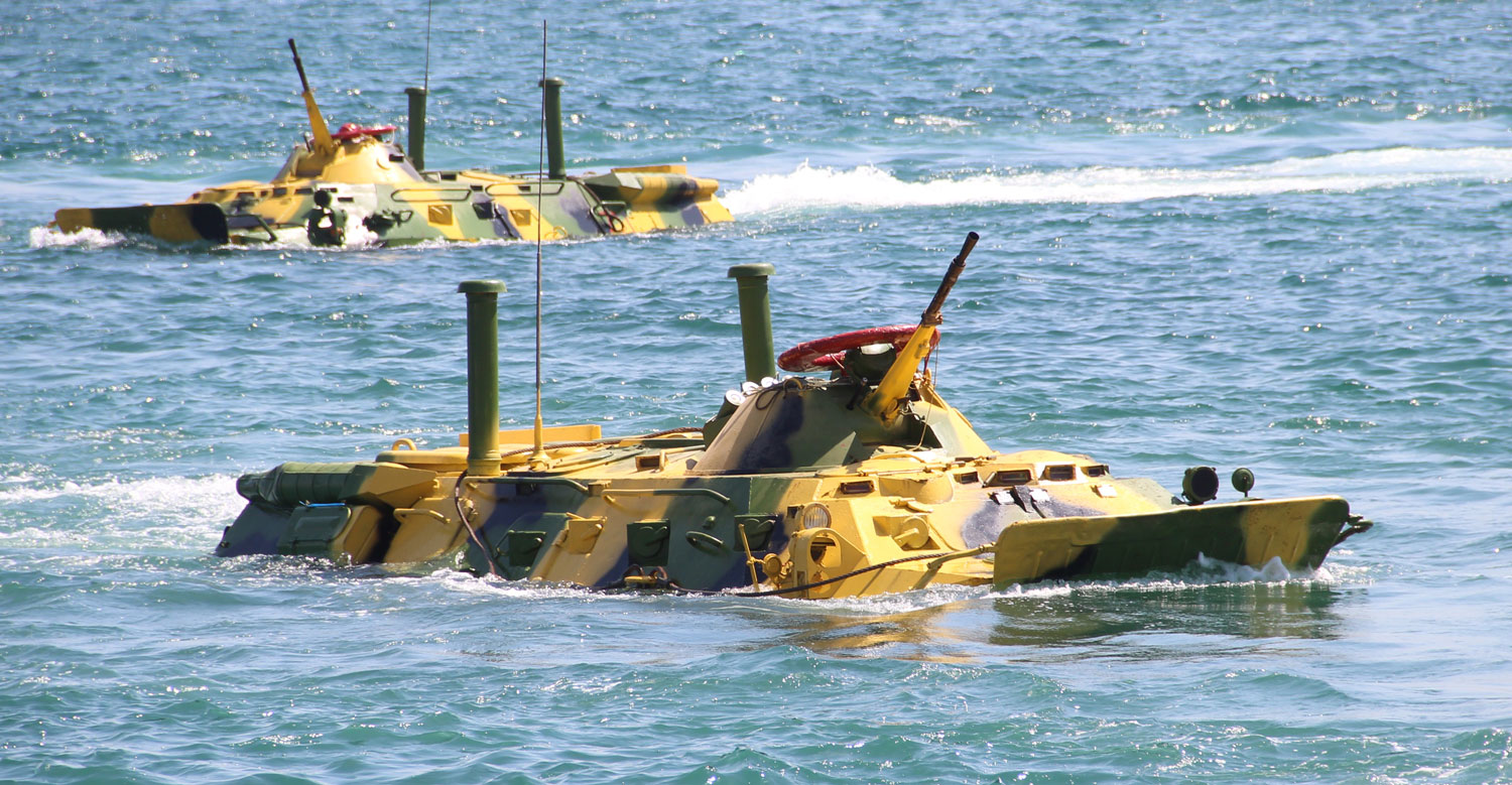 Amphibious vehicles