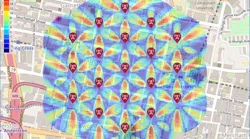 Algorithms to Antenna: Visualize Antenna-Array and SINR Patterns on a Map