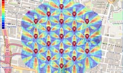 Algorithms to Antenna: Visualize Antenna-Array and SINR Patterns on a Map Algorithms to Antenna: Visualize Antenna-Array and SINR Patterns on a Map