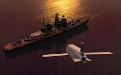 An artistic rendering of the LRASM which uses a 1000lb penetrator and blastfragmentation warhead to take down seabased threats An artistic rendering of the LRASM which uses a 1000lb penetrator and blastfragmentation warhead to take down seabased threats