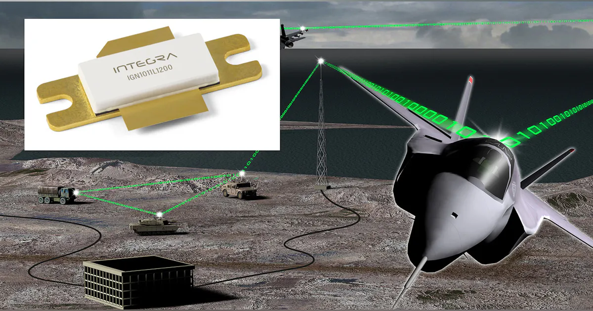 Iff System Components GaN-on-SiC Transistor Powers IFF Systems | Microwaves & RF