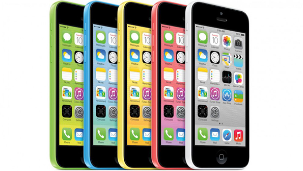 The use of plastic allowed Apple to offer the iPhone 5C in a variety of colors including green blue yellow and pink