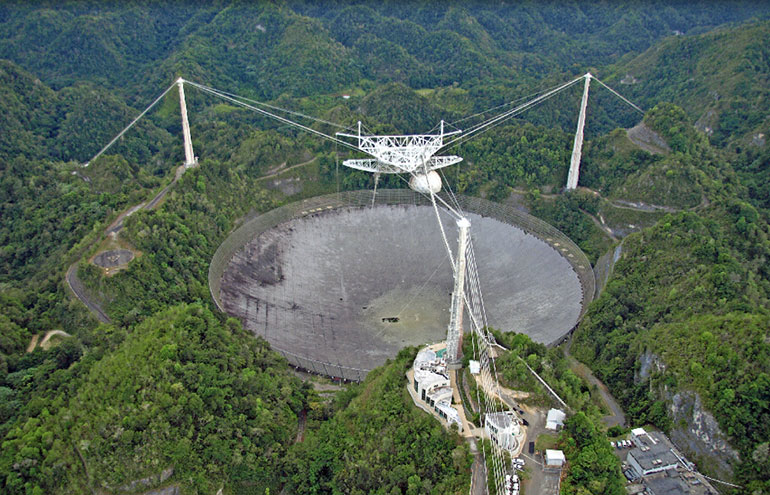 radio telescope images