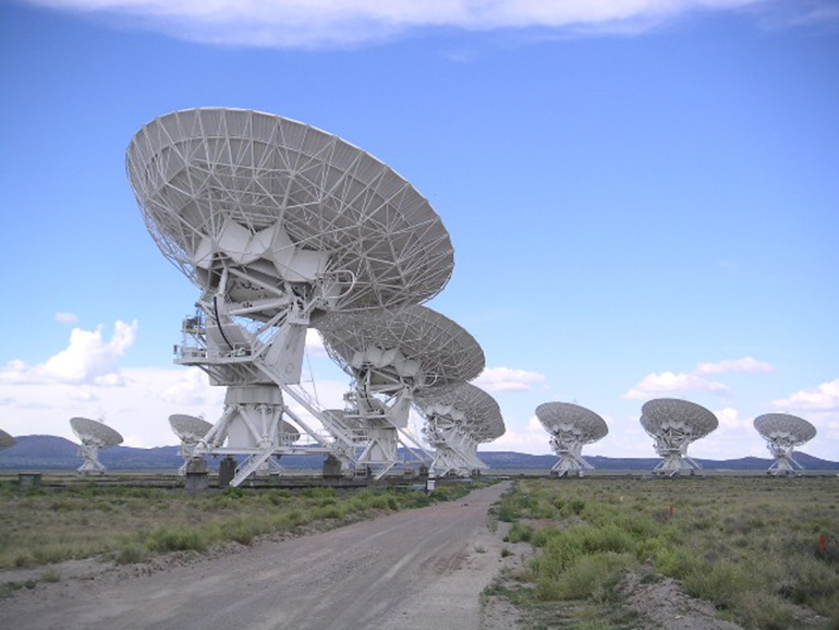 radio telescope images
