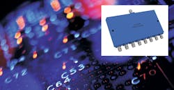 Eight-Way Divider Spans 10 to 40 GHz Eight-Way Divider Spans 10 to 40 GHz