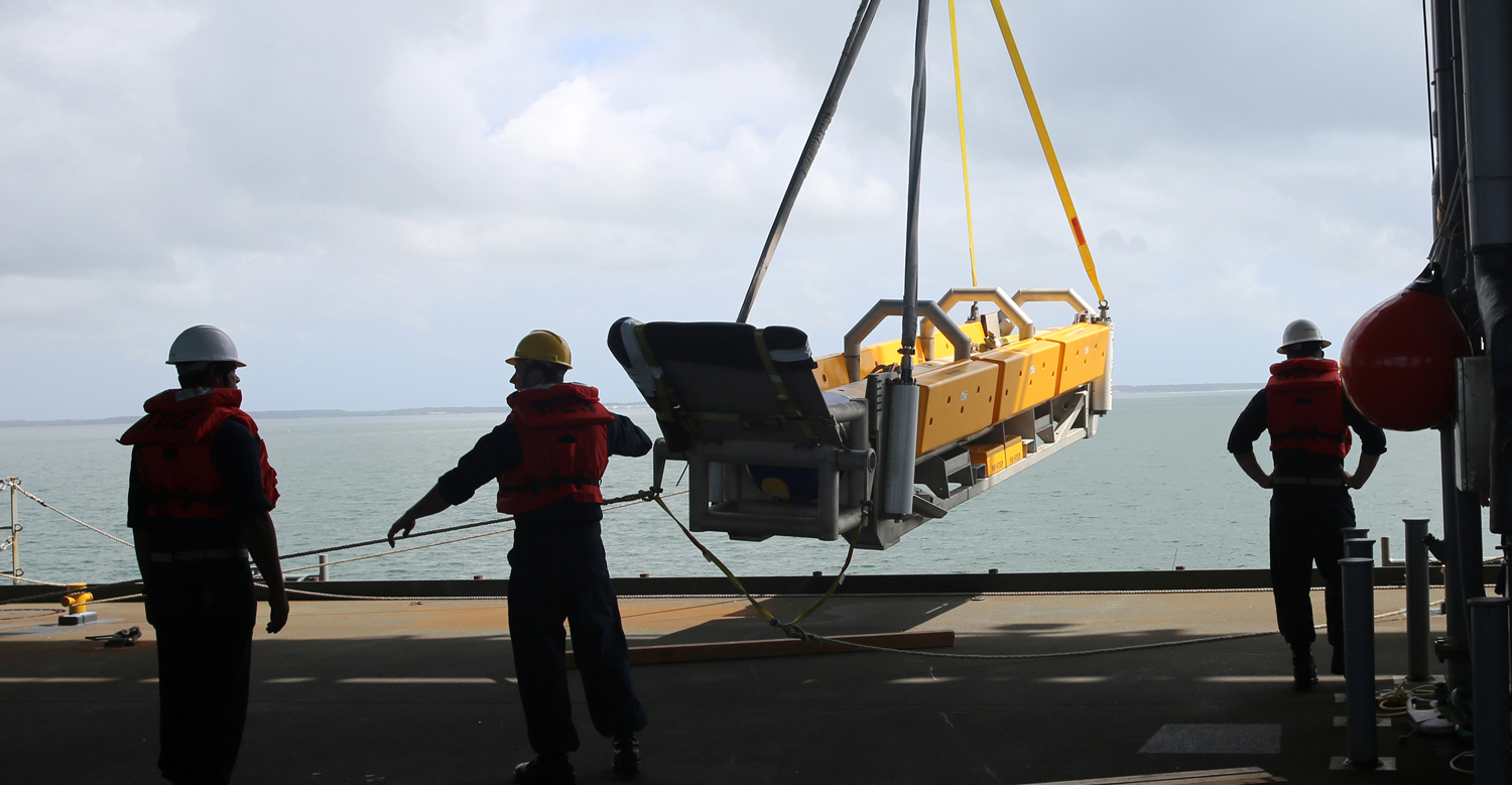 Tests run aboard the ESB ship Hershel &ldquo;Woody&rdquo; Williams