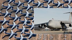 The U.S. Air Force&rsquo;s C-52M Super Galaxy aircraft are being upgraded with wirelessly read tire air pressure monitors from Crane Aerospace &amp; Electronics.