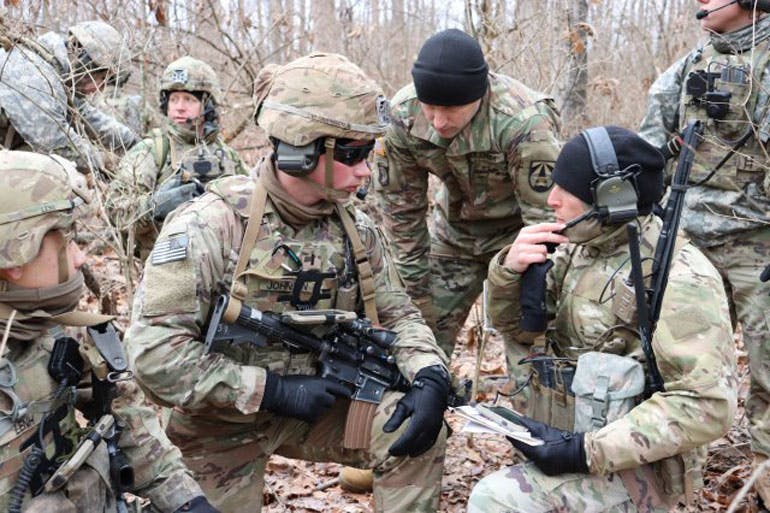 5. Successful application of SDR technology in tactical radios depends on speedy software programming. (Courtesy of the U.S. Army)