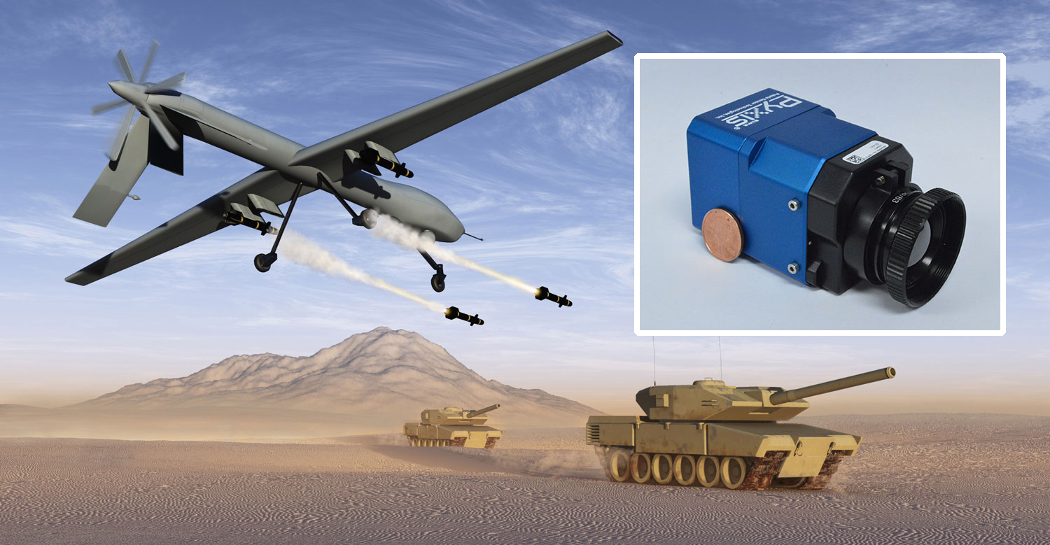 Drone and Pyxis camera