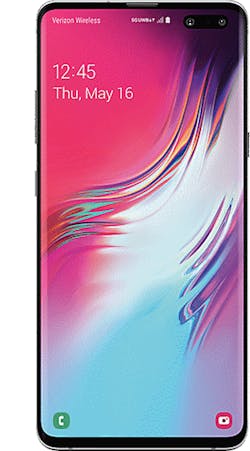 2. The Galaxy S10 smartphone from Samsung is one example of the many mobile, multiple-function UE devices being developed for 5G wireless networks (Courtesy of Verizon) 2. The Galaxy S10 smartphone from Samsung is one example of the many mobile, multiple-function UE devices being developed for 5G wireless networks (Courtesy of Verizon)