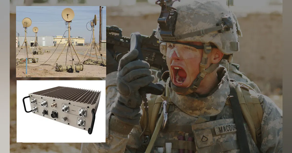 Radio In The Army Army Awards Ultra for Tactical Radio Systems | Microwaves & RF