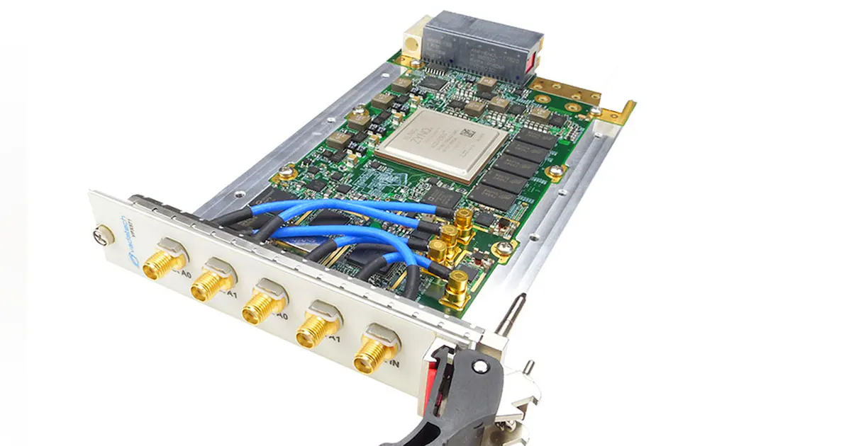 3U VPX Dual RF Transceiver Delivers 70-MHz to 6-GHz TDD, FDD ...