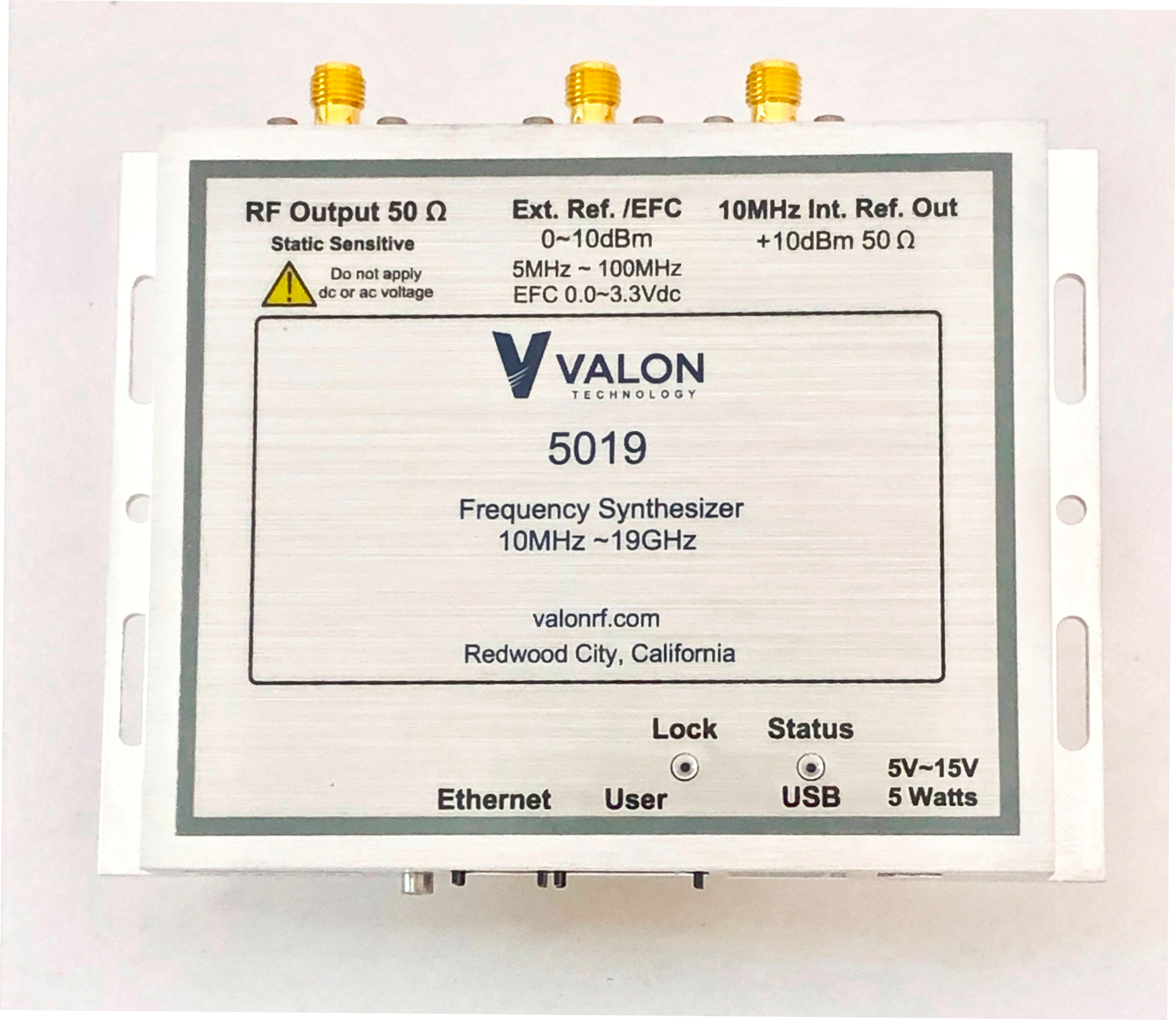The Valon 5019 frequency synthesizer
