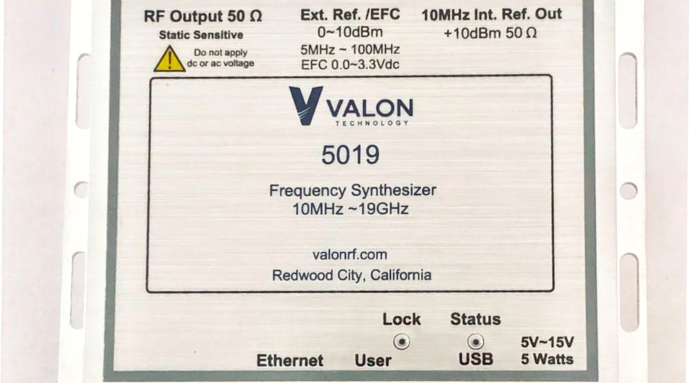 The Valon 5019 frequency synthesizer