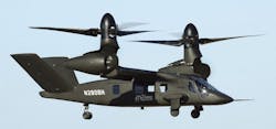 1. The Bell V280 Valor is one of the aircraft being considered by the U.S. Army as a next-generation rotary-wing aircraft, outfitted with SOSA-compatible electronic systems. (Courtesy of Bell Textron) 1. The Bell V280 Valor is one of the aircraft being considered by the U.S. Army as a next-generation rotary-wing aircraft, outfitted with SOSA-compatible electronic systems. (Courtesy of Bell Textron)