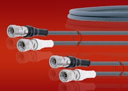 4. Shown is a pair of skew-matched coaxial cables. 4. Shown is a pair of skew-matched coaxial cables.