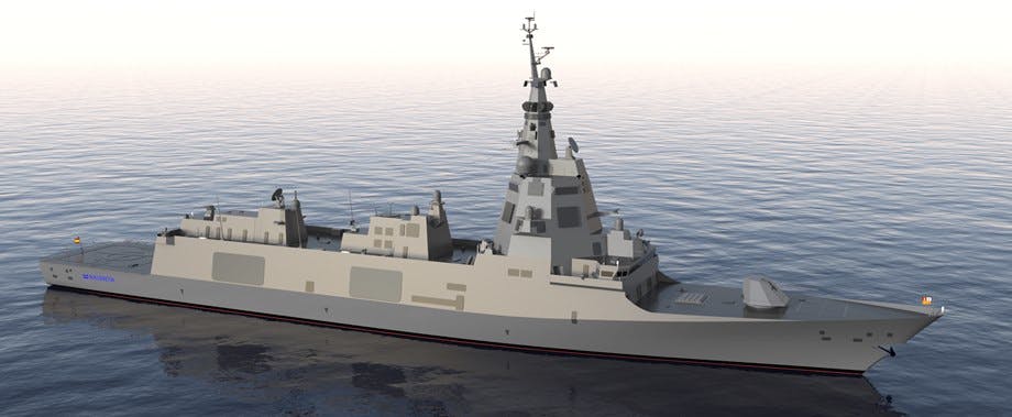 Five Spanish F-110 tactical frigates will be equipped with the first long-range solid-state S-band radars are part of a contract between Spanish shipbuilder Navantia and radar developer Lockheed Martin
