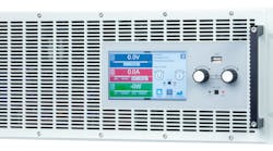 1. EA Elektro-Automatik's PSB 10000 Series bidirectional (2-quadrant) DC power supplies can both source and sink power with zero crossover deadtime. 1. EA Elektro-Automatik's PSB 10000 Series bidirectional (2-quadrant) DC power supplies can both source and sink power with zero crossover deadtime.