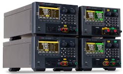 2. Keysight Technologies&apos; E36200 Series 200- and 400-W autoranging supplies provide a variety of voltage and current combinations in a small bench supply.