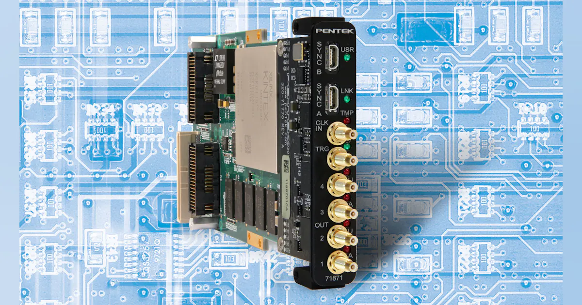 Digital Module Generates Four Channels to 1.25 GHz | Microwaves & RF