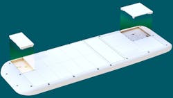 Flat-panel satcom antenna Flat-panel satcom antenna