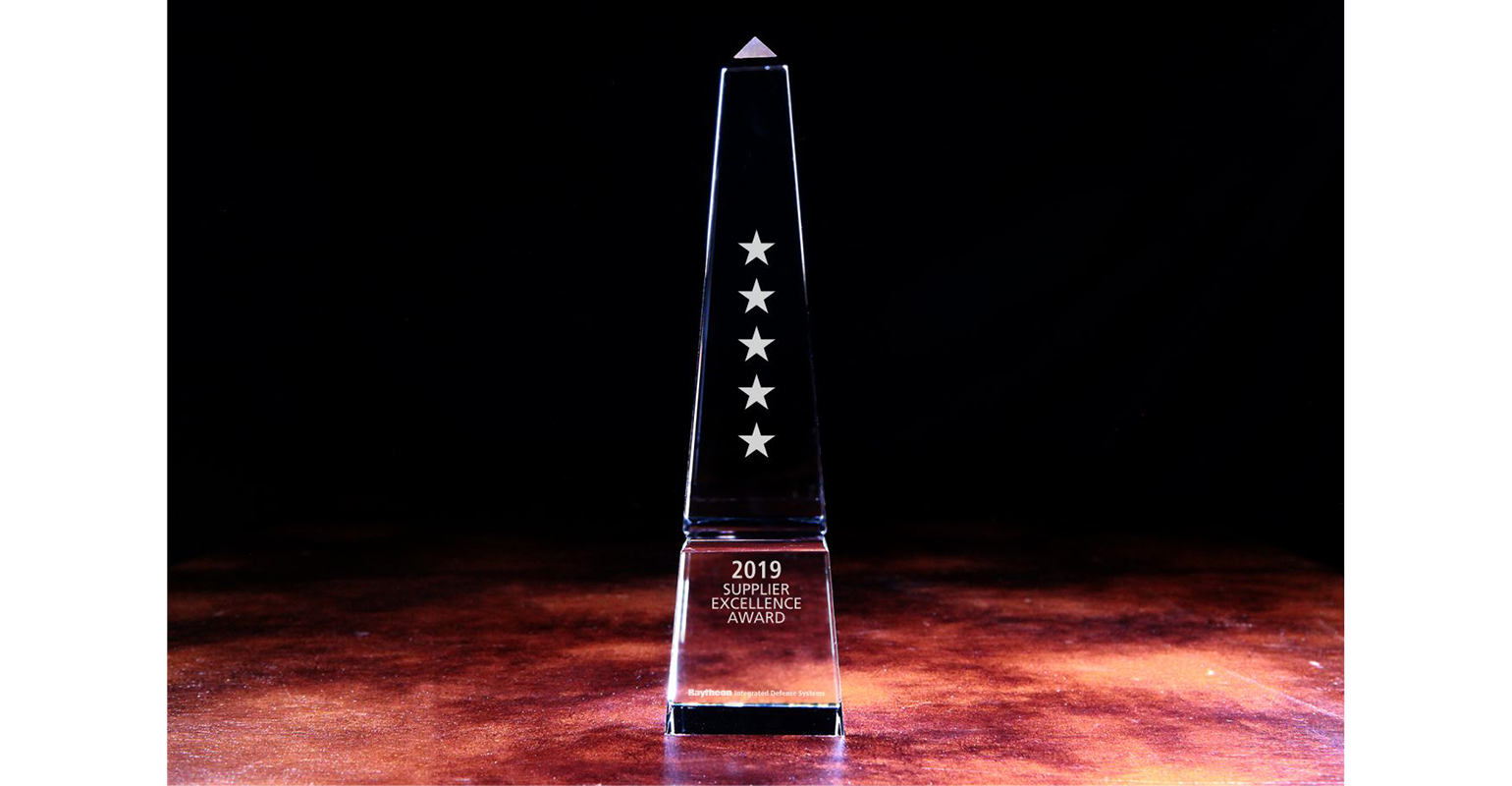 Raytheon 5 Star Supplier Award Mockup 5ec446cc1e392