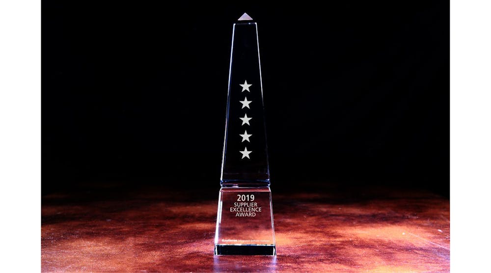 Raytheon 5 Star Supplier Award