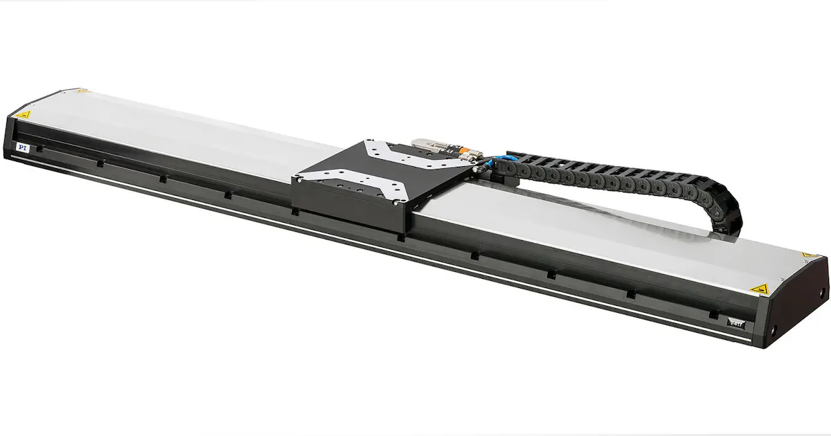 Linear Positioner Machine Long-Travel Linear Positioner Eliminates Wear | Microwaves & RF