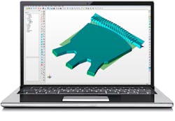 2. Modern EM simulators can simulate the EM behavior of relatively large surfaces even when running on a standard PC. (Courtesy of WIPL-D) 2. Modern EM simulators can simulate the EM behavior of relatively large surfaces even when running on a standard PC. (Courtesy of WIPL-D)