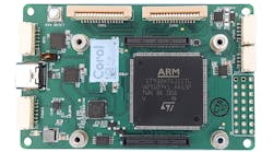 4. This Gumstix carrier board hosts a Pixhawk flight management unit based on an STMicro STM32F7 microcontroller. The Raspberry Pi CM4 is the host controller. 4. This Gumstix carrier board hosts a Pixhawk flight management unit based on an STMicro STM32F7 microcontroller. The Raspberry Pi CM4 is the host controller.