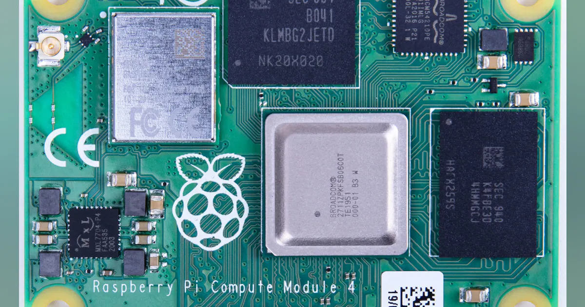 It’s Here: The Raspberry Pi CM4 with No Edge Connector | Microwaves & RF