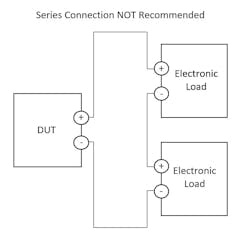 9. Connecting electronic loads in series to expand voltage capacity is not recommended. 9. Connecting electronic loads in series to expand voltage capacity is not recommended.