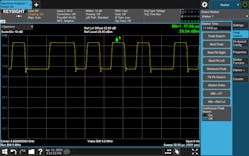 3. Transmitter testing of the ETC RSU module measured output power of 29 dBm.