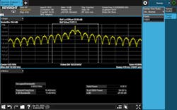 6. The transmitter’s output signal occupied bandwidth of 3.4 MHz. 6. The transmitter’s output signal occupied bandwidth of 3.4 MHz.