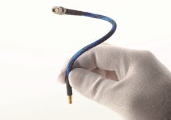 2. Junkosha&rsquo;s MWX001 cable assembly features extremely low insertion loss when used in measuring applications requiring flexibility.