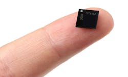 4. The TEF8102 MMIC is a radar transceiver with three transmit channels and four receive channels scanning 76 to 81 GHz. (Courtesy of NXP Semiconductors)