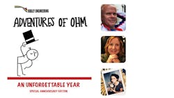 The creative team behind the popular 'Ohm Confinement' series, from the top: Dr. Ray Ridley, Denise Ridley, and artist Aya Shaheen. The creative team behind the popular 'Ohm Confinement' series, from the top: Dr. Ray Ridley, Denise Ridley, and artist Aya Shaheen.