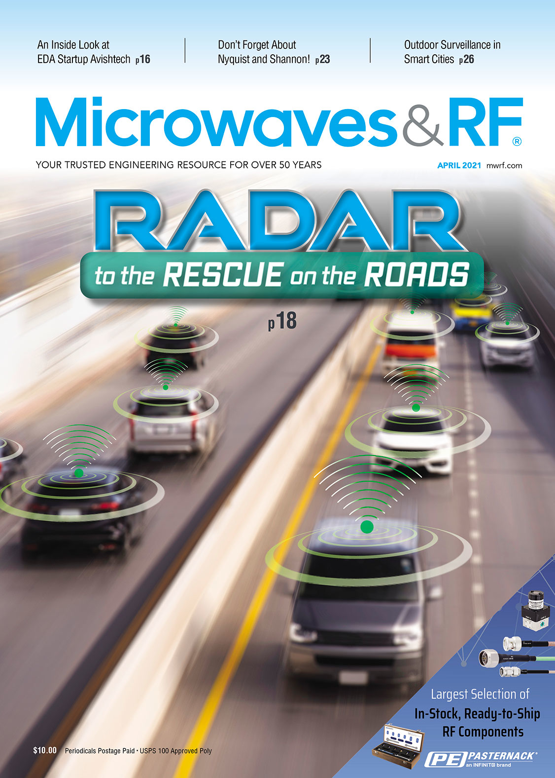 April 2021 Microwaves & RF cover image