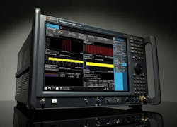 5. The N9042B UXA signal analyzer can sweep analysis bandwidths as wide as 11 GHz across a frequency range of 2 Hz to 110 GHz. (Courtesy of Keysight Technologies)