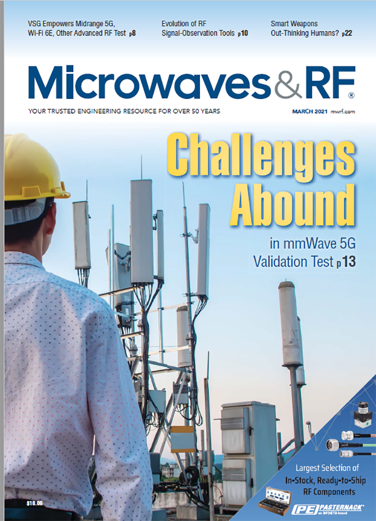 March 2021 Microwaves & RF cover image