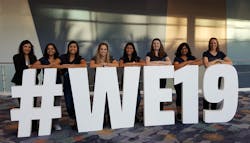 2. Tektronix Women in Technology group members at WE19—the world’s largest conference for women engineers. WE-21 is set this year from Oct. 21-23 at the Indiana Convention Center in Indianapolis, IN. For more information on the internet, go to https://we21.swe.org. 2. Tektronix Women in Technology group members at WE19—the world’s largest conference for women engineers. WE-21 is set this year from Oct. 21-23 at the Indiana Convention Center in Indianapolis, IN. For more information on the internet, go to https://we21.swe.org.