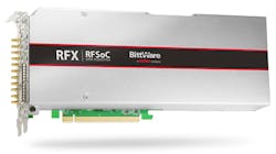 1. BittWare's RFX-8440 card, based on a Xilinx RFSoC, is a standard off-the-shelf commercial PCIe card that connects to analog sensors and plugs into servers designed for the edge. 1. BittWare's RFX-8440 card, based on a Xilinx RFSoC, is a standard off-the-shelf commercial PCIe card that connects to analog sensors and plugs into servers designed for the edge.