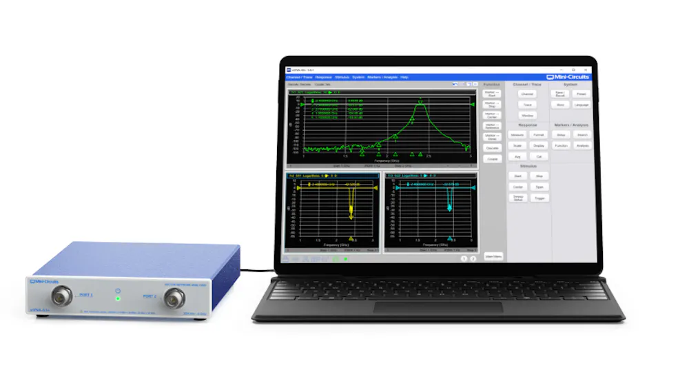 6 GHz VNA Forges Versatility From USB And Software Microwaves RF 6 GHz VNA Forges Versatility From USB And Software Microwaves RF