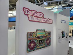 8. TDK had what they claimed was the thinnest “Boom Box” in the world. 8. TDK had what they claimed was the thinnest “Boom Box” in the world.