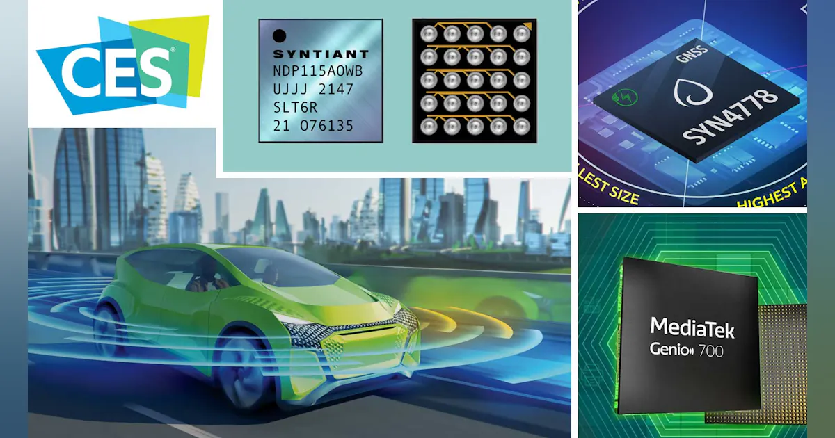 Ces Module Function CES: 5 New Components that Stood Out from the Crowd | Microwaves & RF