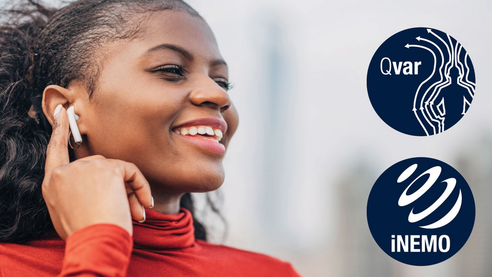 Motion and BoneConduction Sensor Saves Space, Power in Hearables