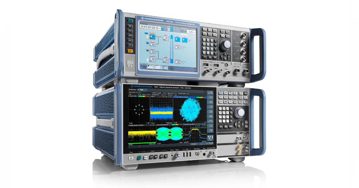 Microwave Ran Interface Signal Generators and Analyzers Serve O-RAN-Compliant 5G RAN Platforms ...