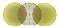 SiC wafers can be used to make diodes and MOSFETs. SiC wafers can be used to make diodes and MOSFETs.