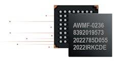 1. An example of the latest in beamforming ICs is Anokiwave&rsquo;s AWMF-0236, a quad-channel, dual-polarization device that covers 37 to 43.5 GHz.